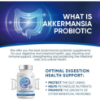 Picture of Zenlifer 120 Capsules 300 Billion AFU Akkermansia Probiotic Enhances Gut Digestive Lining Function