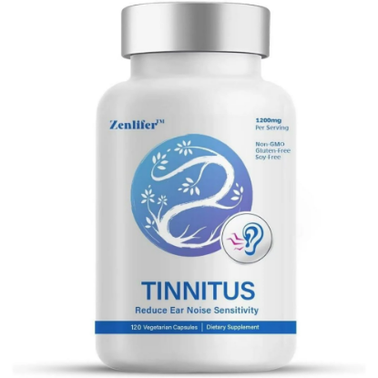 Picture of Zenlifer 1200MG Tinnitus Supplement,Tinnitus for Ringing Ears, Relieve Ear Ringing -120 Capsules